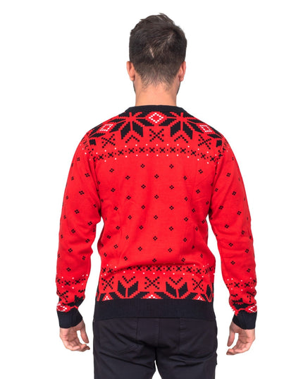 Suéter navideño feo divertido de Sticky Bandits de los años 80