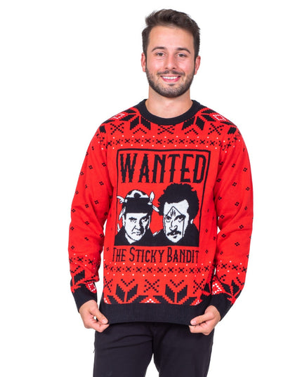 Suéter navideño feo divertido de Sticky Bandits de los años 80