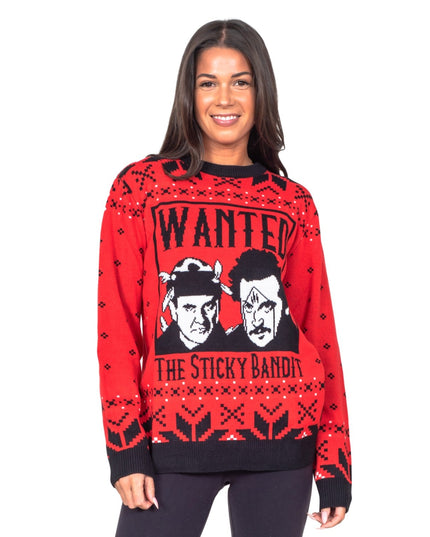 Suéter navideño feo divertido de Sticky Bandits de los años 80