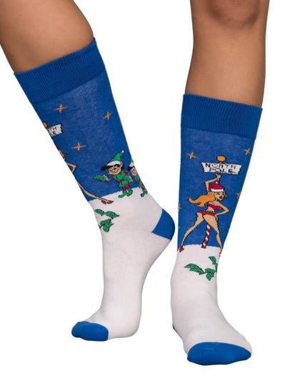 Stripperstang Ugly Christmas Socks