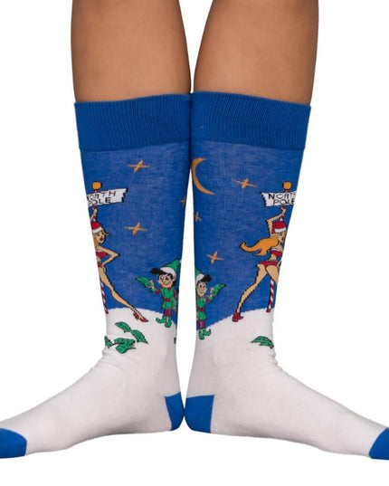 Stripperstang Ugly Christmas Socks