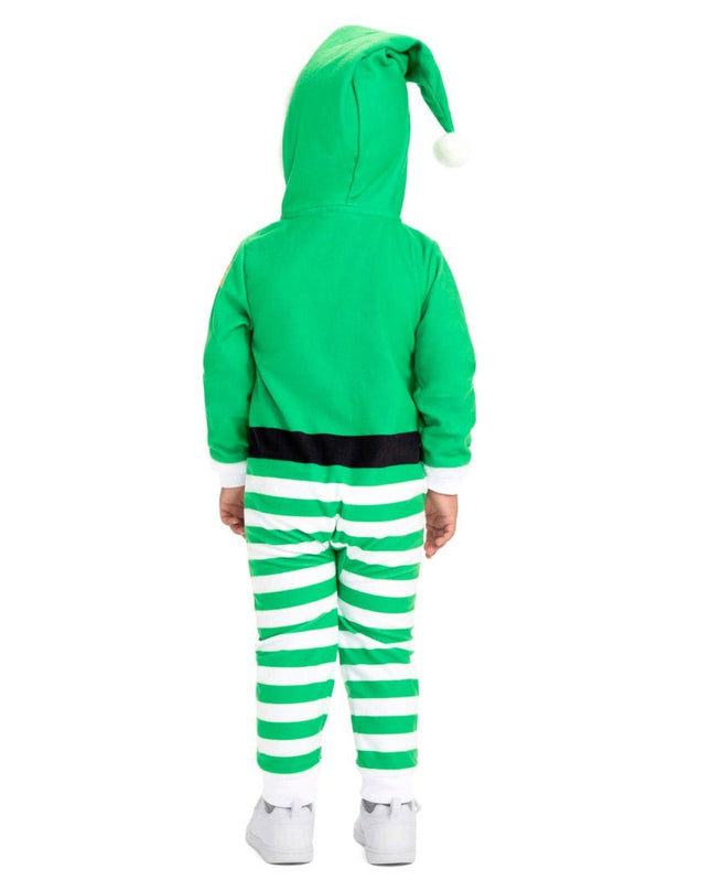 Toddler Boy's Elf Jumpsuit