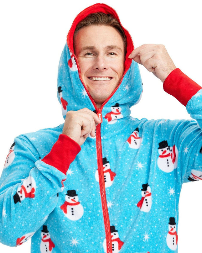 Men's Snowman Is An Island Jumpsuit