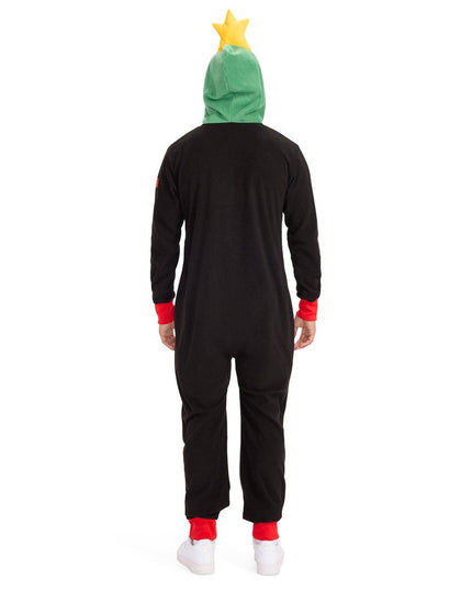 Men's Christmas Tree Toss Game Jumpsuit