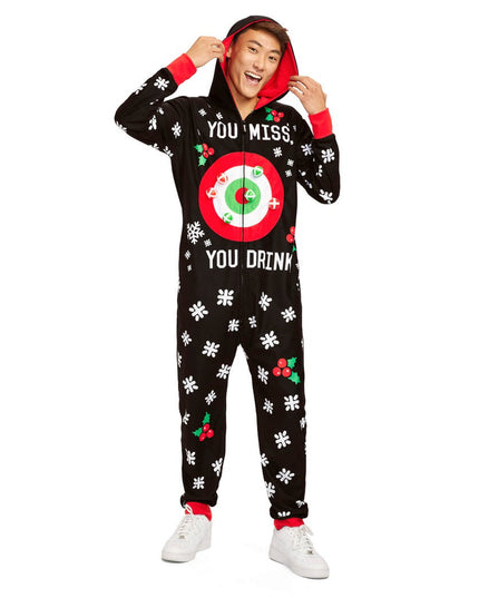 Mænds Drinking Game Jumpsuit