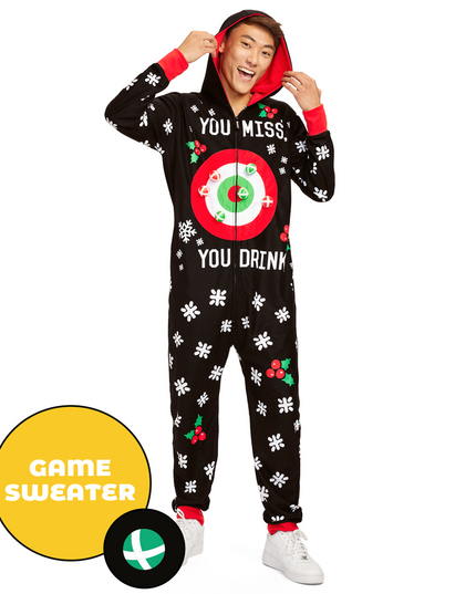 Mænds Drinking Game Jumpsuit