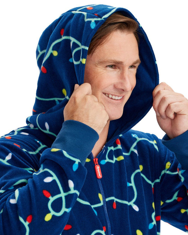 Men's String of Lights Light Up Jumpsuit