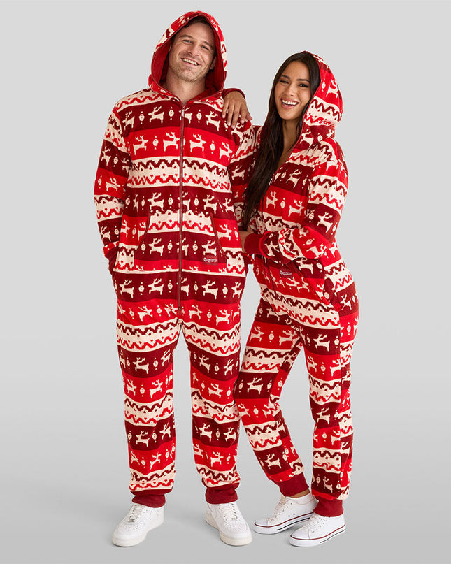 Women's Home For The Holidays Jumpsuit