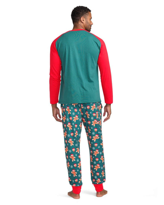 Herre Sukker Crew Neck Pyjamas Sæt