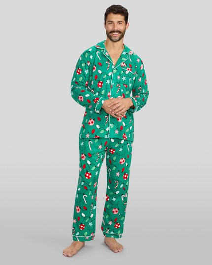 Herre Holly Jolly Slips Pyjamas Sæt