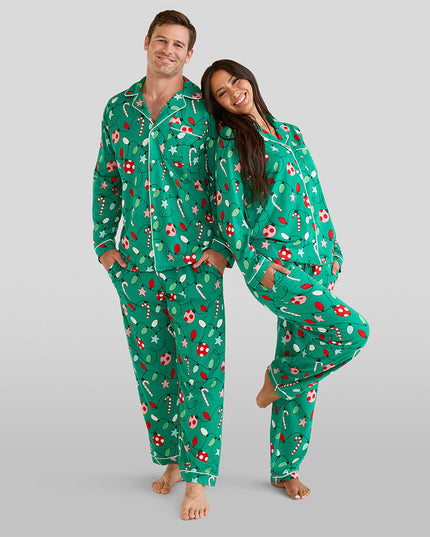 Herre Holly Jolly Slips Pyjamas Sæt