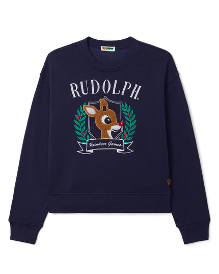 Kvinders Rudolph Wreath Sweatshirt