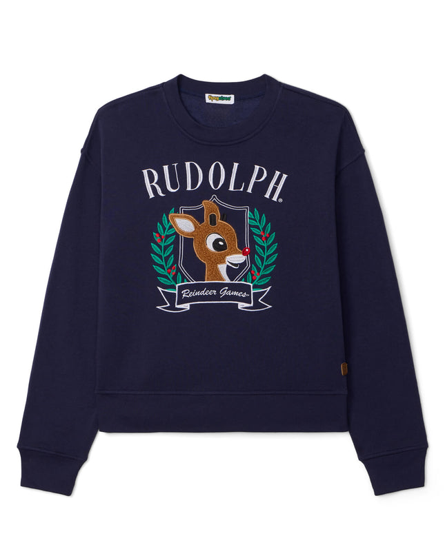 Kvinders Rudolph Wreath Sweatshirt
