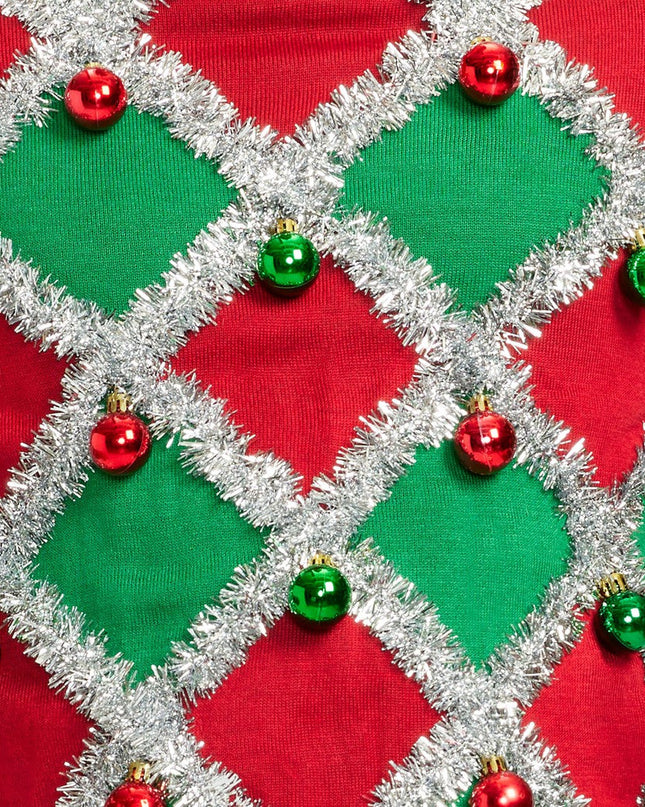 Mandlig Tacky Tinsel Grimme Juletrøje