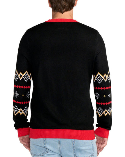 Mænds Nut Up or Shut Up Grim Juletrøje