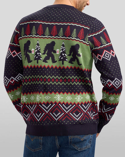 Men's Bigfoot Brew Ugly Christmas Sweater