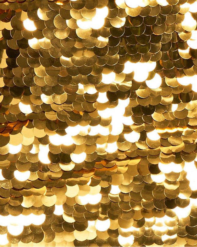 Guld Paillette Nederdel