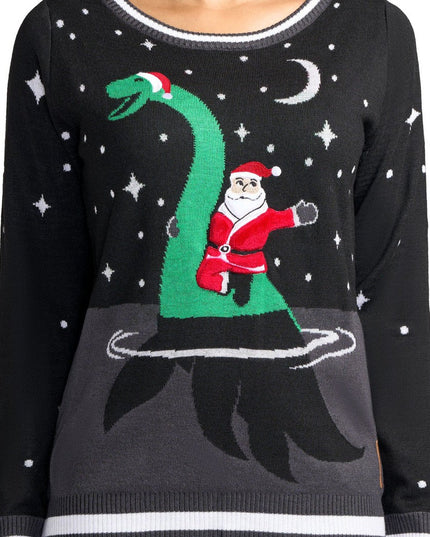 Women's Nessie Ugly Christmas Sweater
