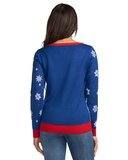 Kvinders Rollin' With My Snowmies Grim Juletrøje