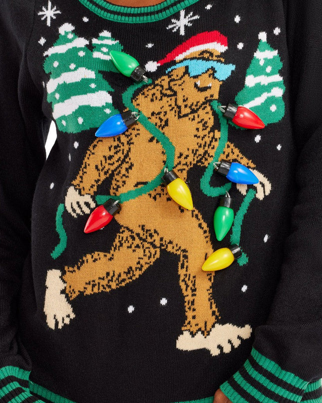Women's Lit Legend Light Up Ugly Christmas Sweater