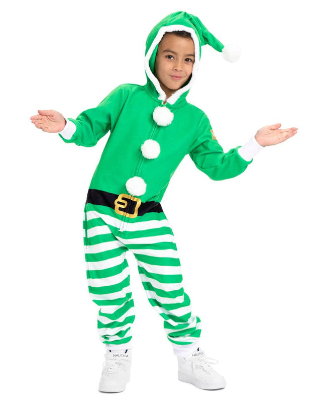 Boy's Elf Jumpsuit