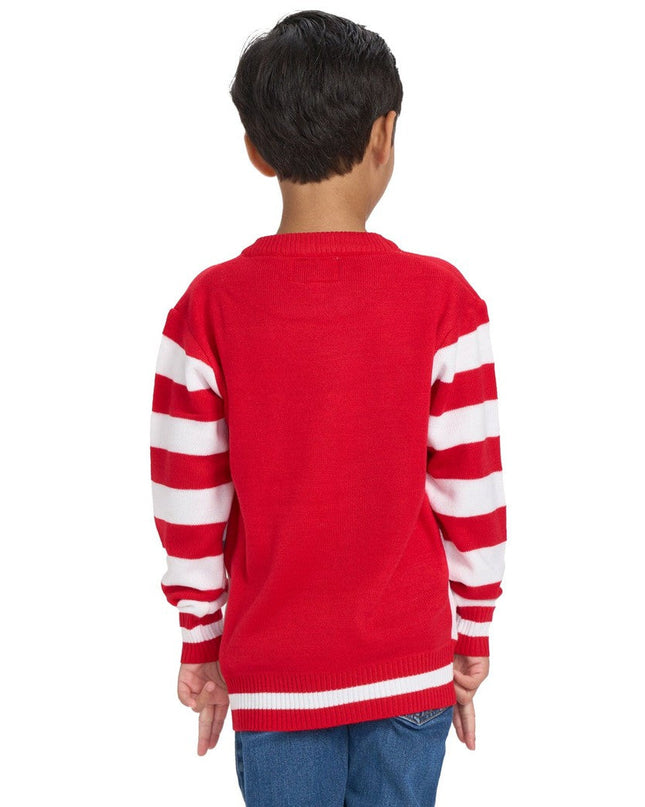 Drengs Santa's Close Up Grim Juletrøje