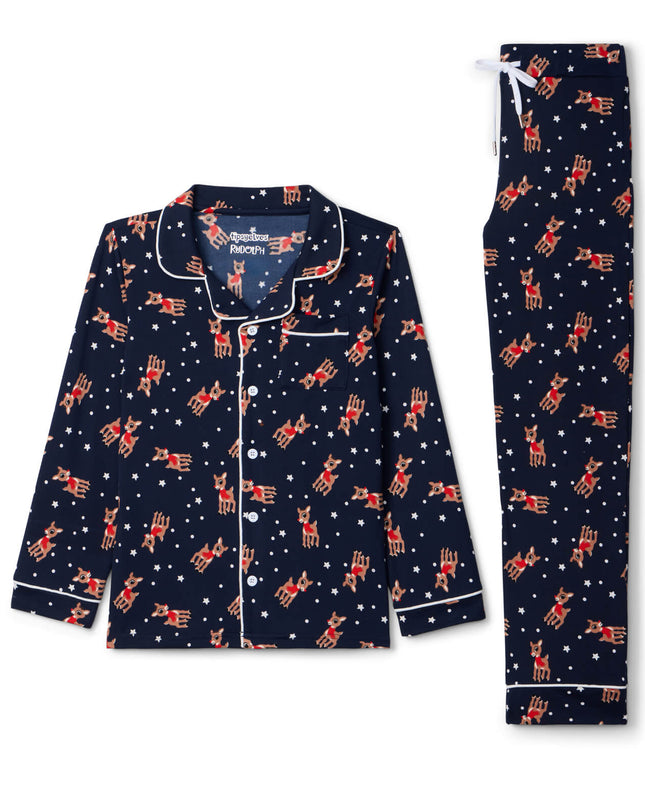 Drengs Rudolph Krave Pyjamas Sæt
