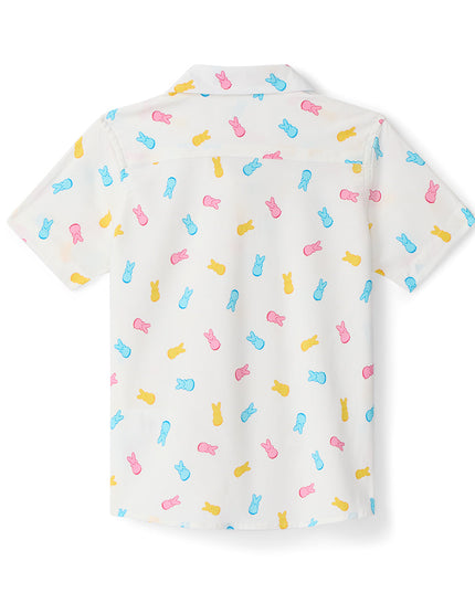Småbørns Drengs PEEPS® Party Peeple Button Down Shirt