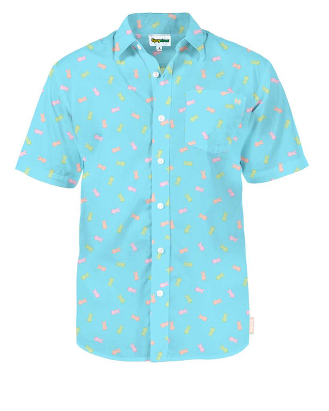 Men's PEEPS® It's Hoppin' Button Down Shirt