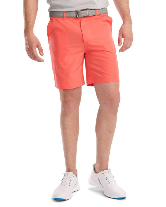 Men's Red-Orange Golf Shorts