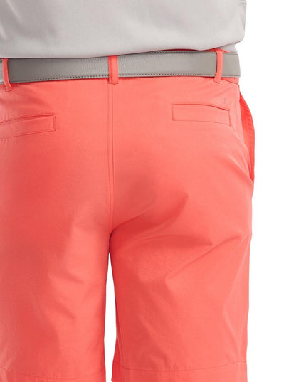 Men's Red-Orange Golf Shorts