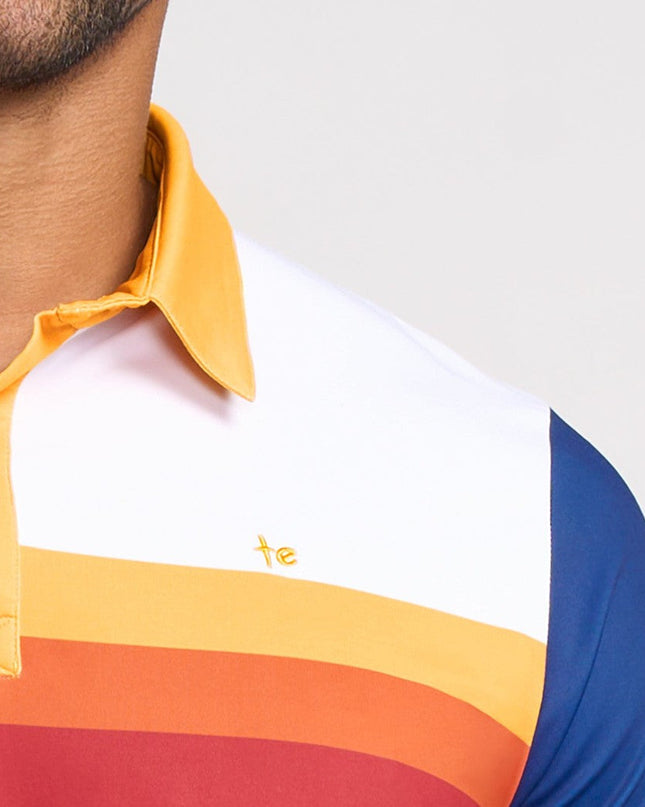 Men's Slice of Sunset Polo Shirt