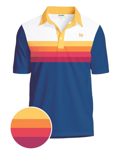 Men's Slice of Sunset Polo Shirt
