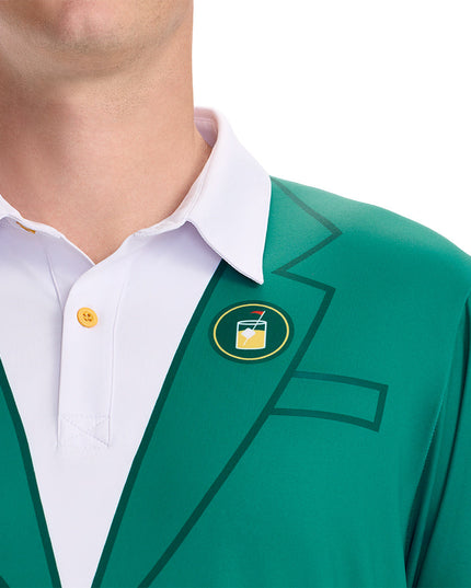 Herrers Grøn Blazer Golf Polo