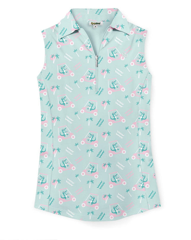 Women's Golf Cart Gator Golf Polo