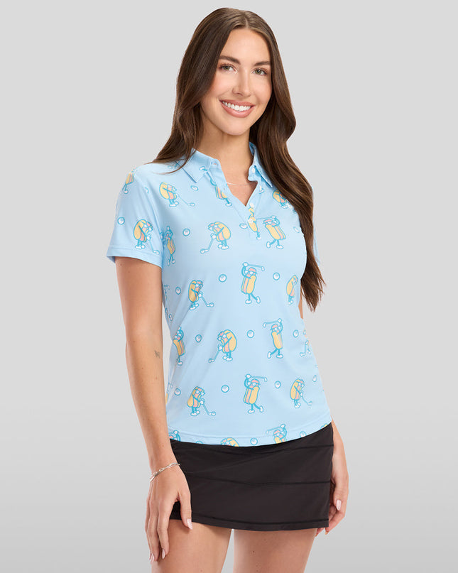 Women's Sizzlin' Swing Short-Sleeve Golf Polo