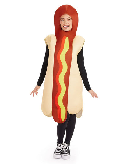 Dame Hot Dog Kostume