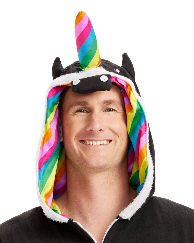 Mænds Night Mare Unicorn Kostume