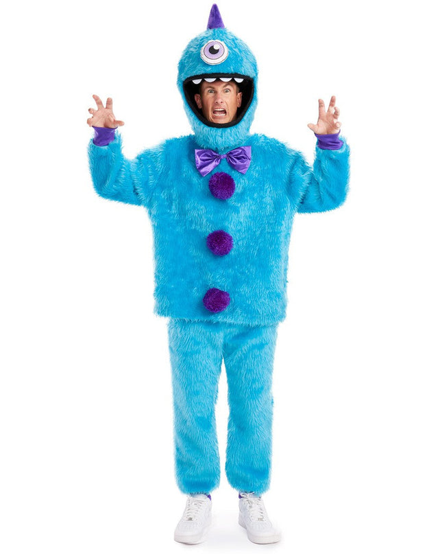 Men's Blue Monster Costume