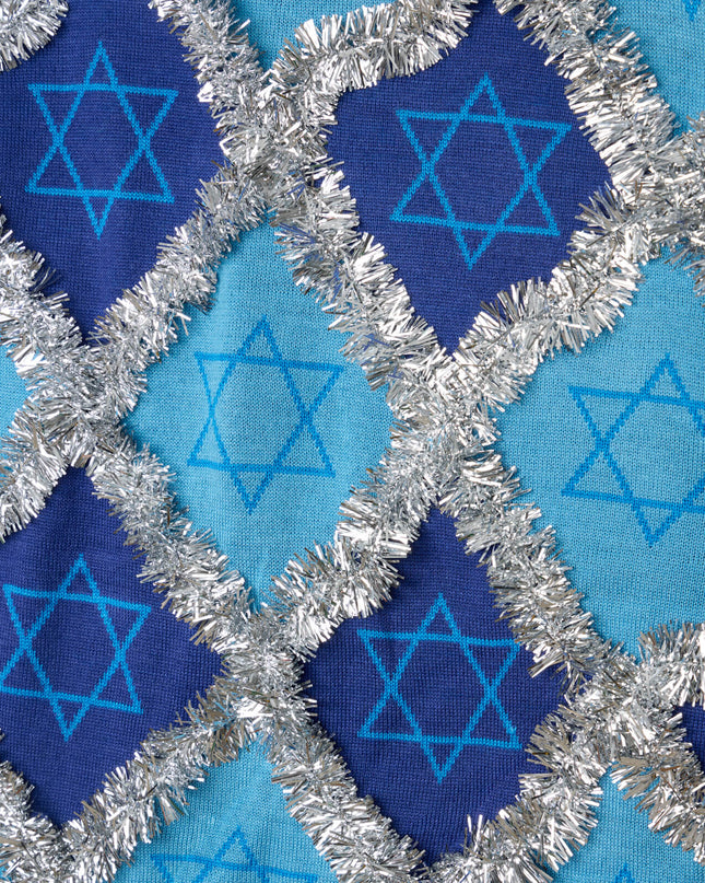 Men's Hanukkah Tinsel Sweater