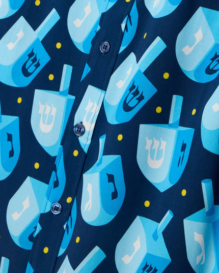 Men's Dreidel Delight Button Down Shirt