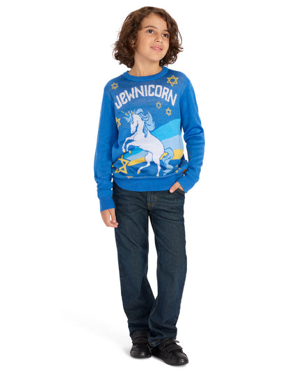 Boy's Jewnicorn Sweater