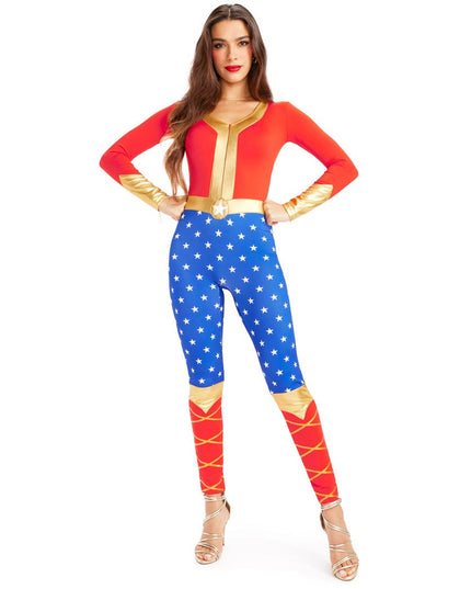 Superhero Wonder Lady Costume