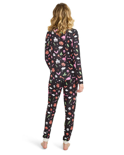 Women's Black Magic Halloween Pajama Set