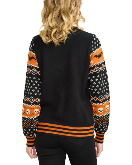 Women's Pumpkin Light Up Halloween Sweater