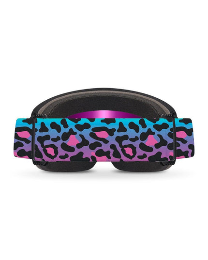 90's Leopard CASCADE Snow Goggles