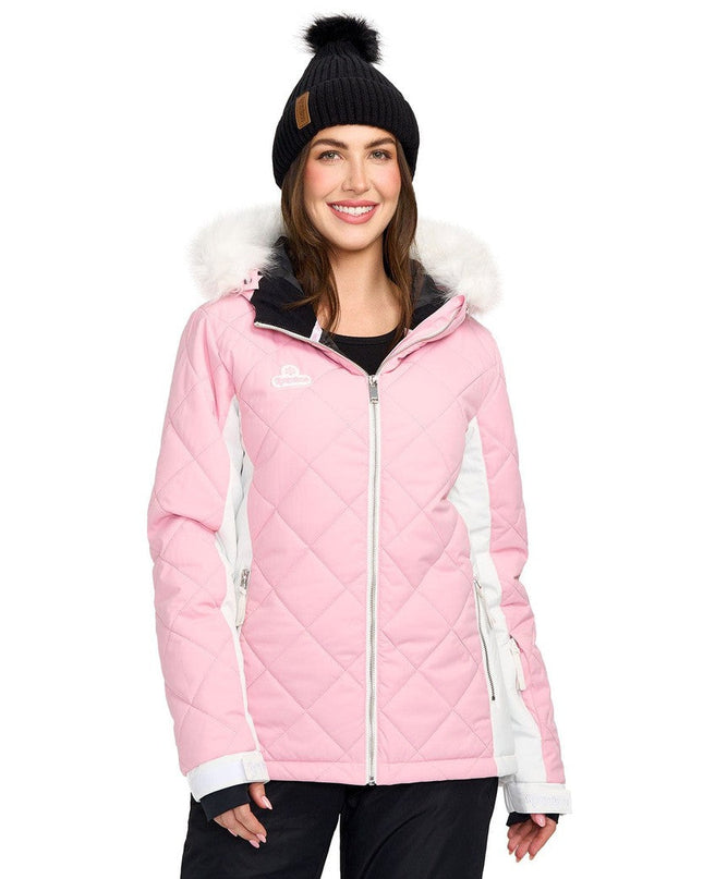 Kvinders Powder Pink Vinterjakke