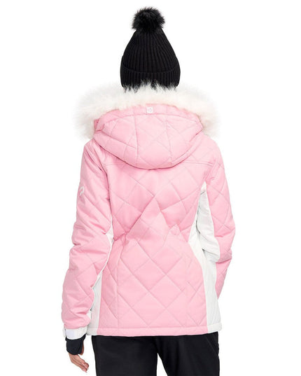 Women's Powder Pink Snow Jacket