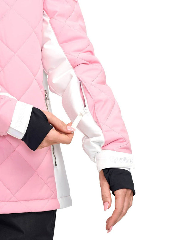 Kvinders Powder Pink Vinterjakke