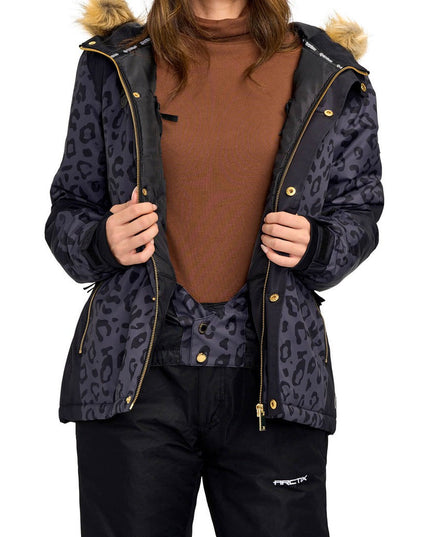Women's Midnight Leopard Snowboard Jacket